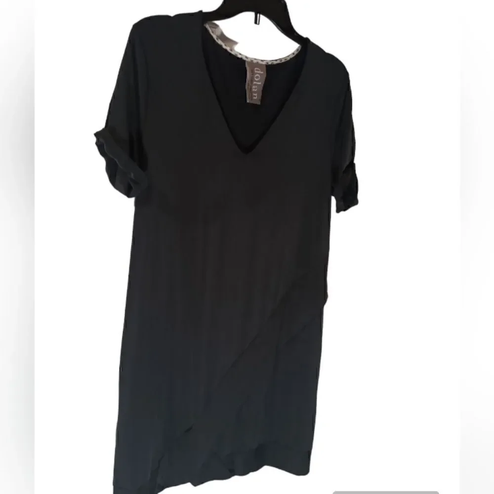 Dolan left coast Anthropologie Cupro Plunge tunic size S